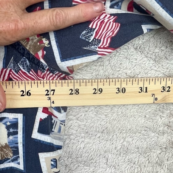 Vintage COTTON TRADERS SPORT Men's USA PATRIOTIC shirt XXL - Picture 4 of 15